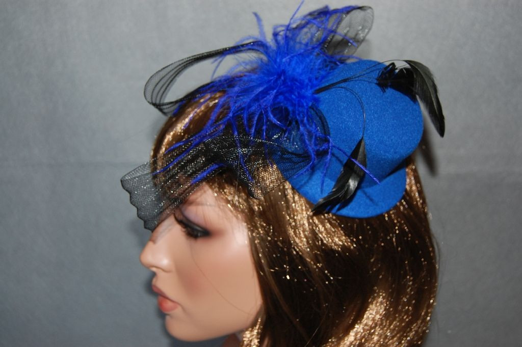 Blue Hat headdress pretti