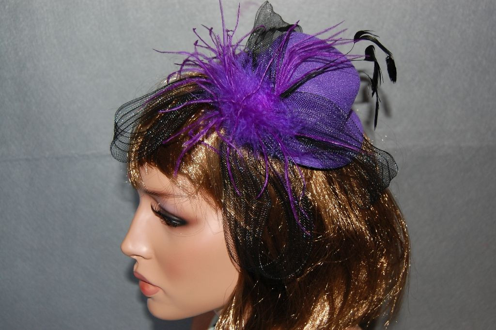 Headdress Hat purple pretti