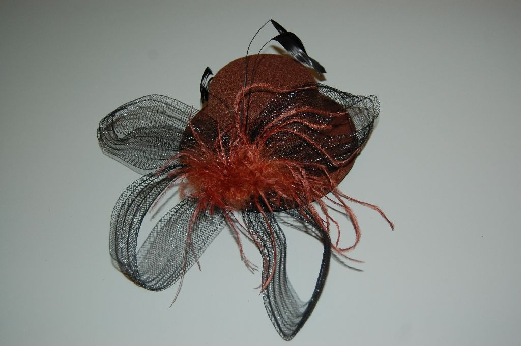 Headdress Hat Brown pretti