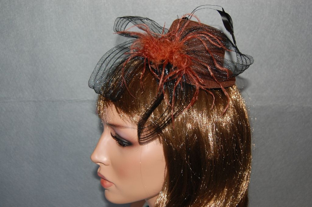 Headdress Hat Brown pretti