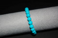 Turquoise ball bracelet