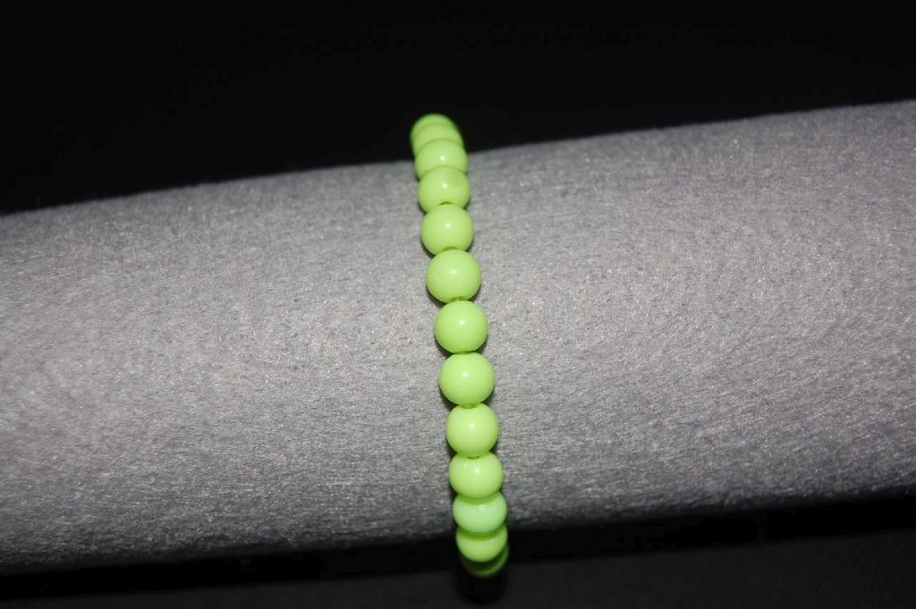 Pulsera pistacho bolas