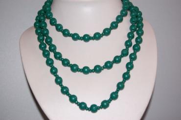 Long necklace Wood Green