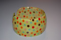 Polka dot bracelet yellow carei