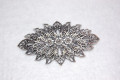 Alexandria brooch silver