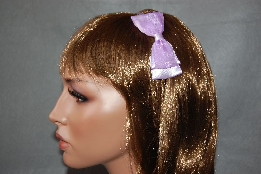 Headband double violet loop
