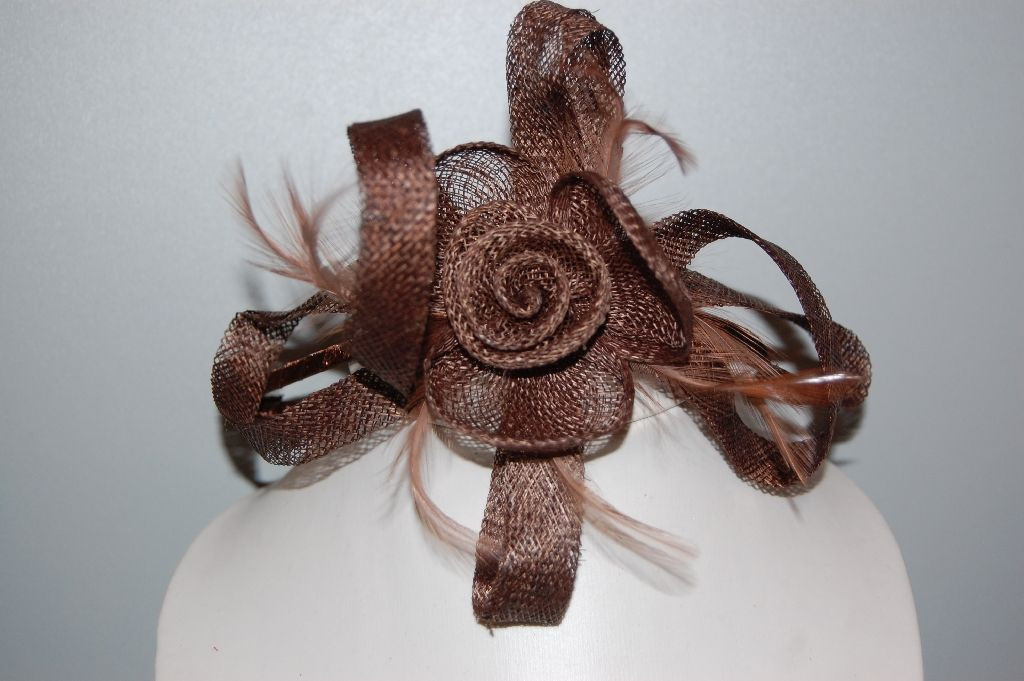 Played Brown flower headband