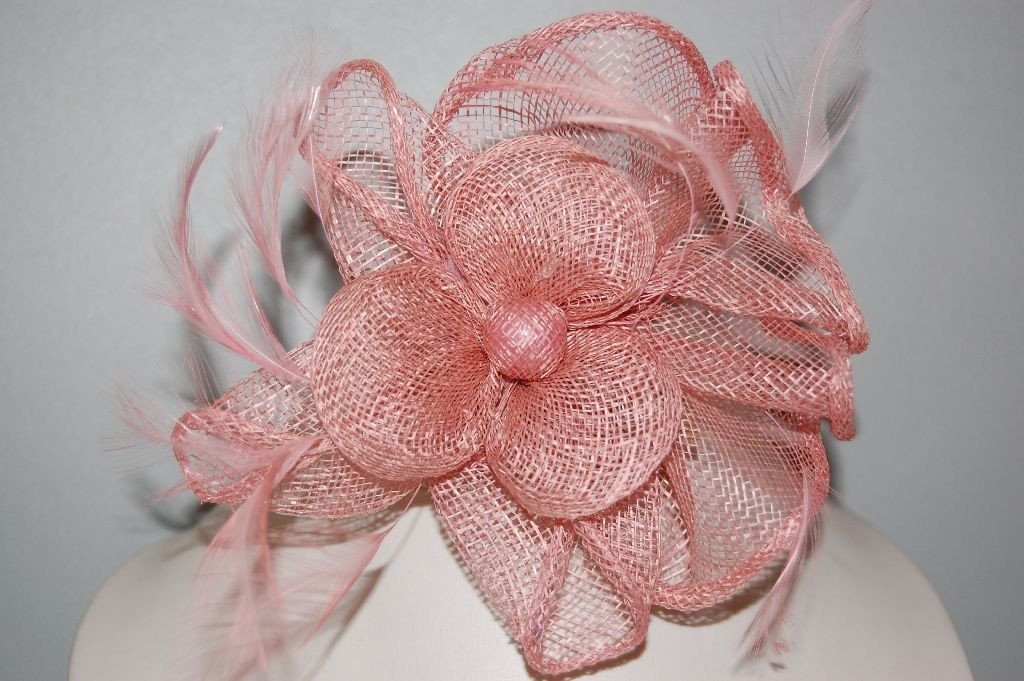 Pink poppies headdress