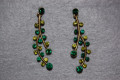 Pendientes Selene verdes