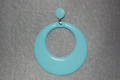 Pendant turquoise large metal