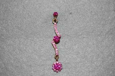 Pendientes fucsia Triana