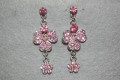 Pendientes brillos Soraia rosa