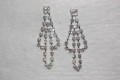 Radiant wedding earrings