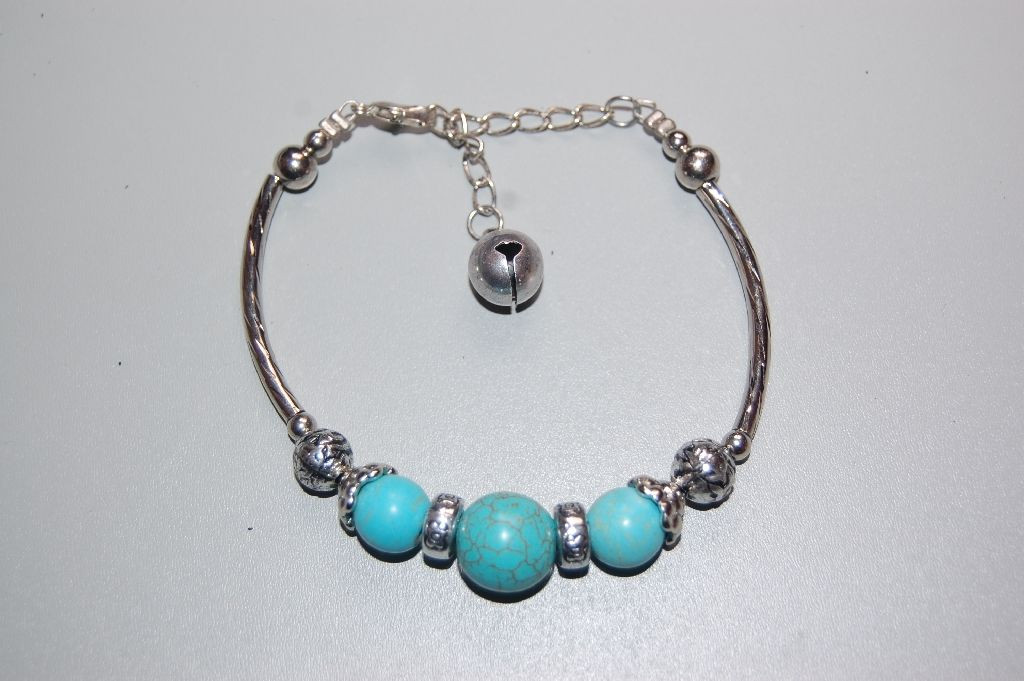 Stones bracelet turquoise