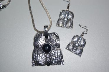 Conjunto plata Eos