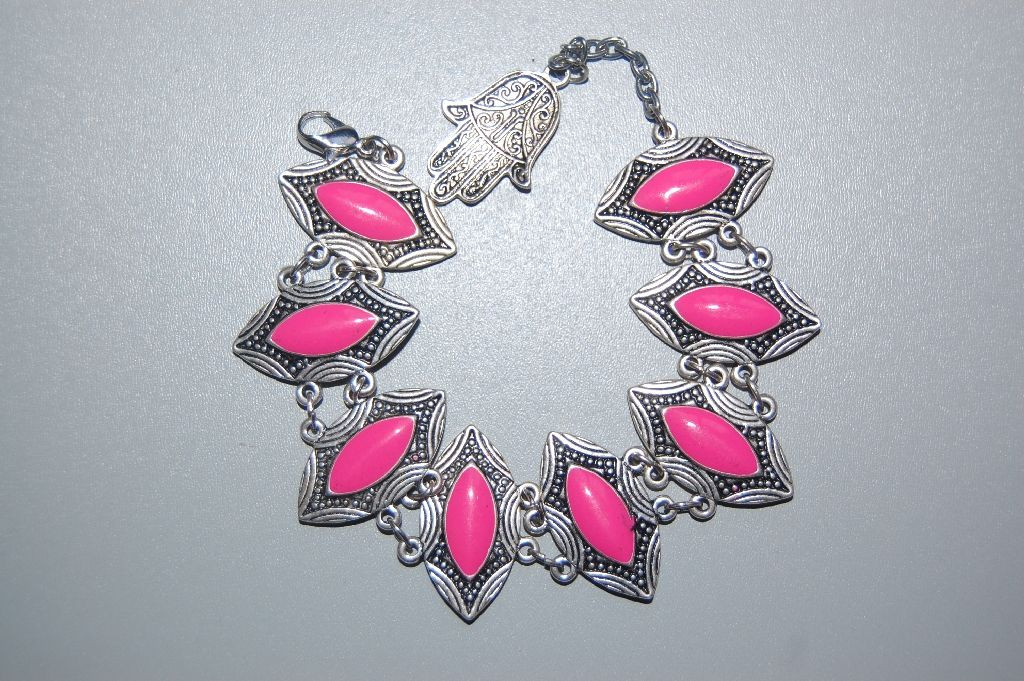 Pulsera rombo rosa