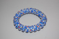 Pulsera espiral azul birds