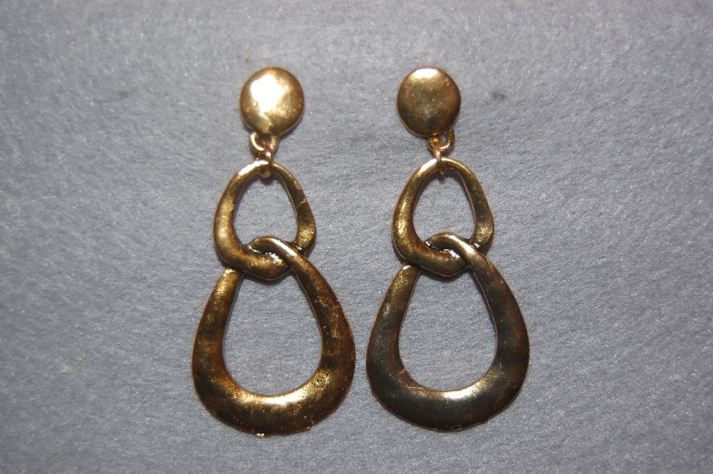Pendientes dorados Clarisa