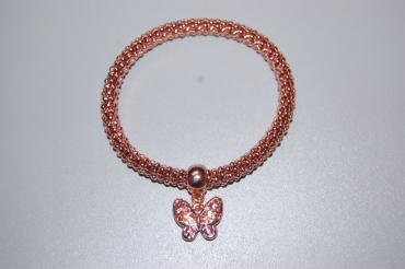 Pulsera bombom bronce