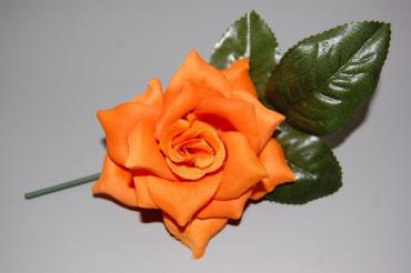 Flor de niña naranja