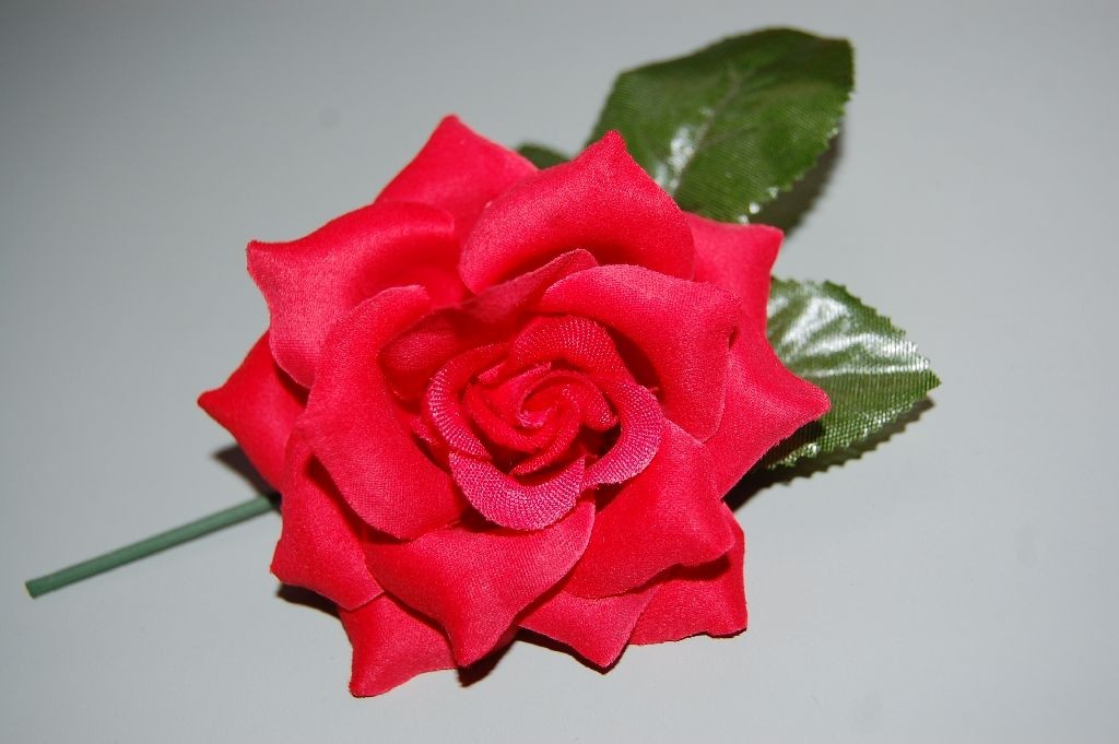 Flor de niña roja