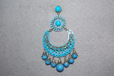 Earrings turquoise Chamomile