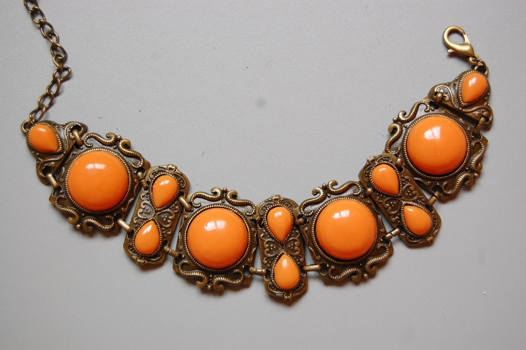 Pulsera Oriente naranja