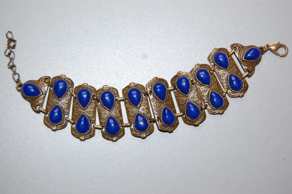 Bracelet blue Brazil