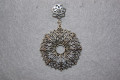 Old silver pendant Sian