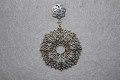 Pendiente plata vieja Sian
