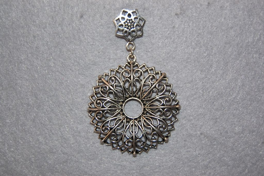 Old silver pendant Sian