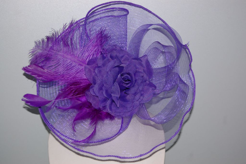 Purple Marquise headdress