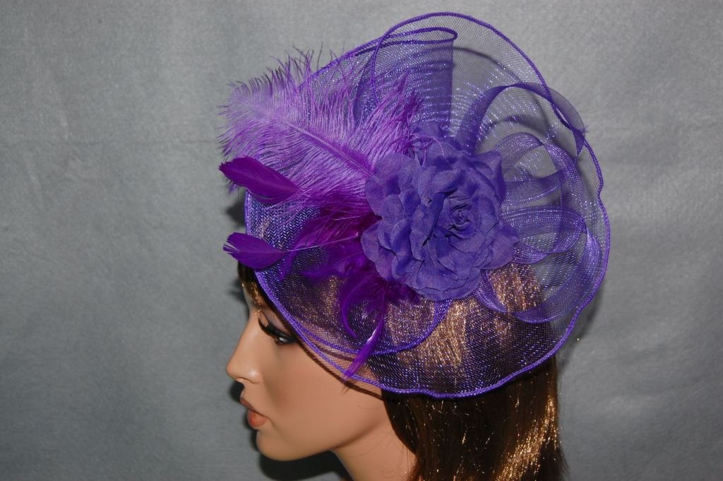 Purple Marquise headdress