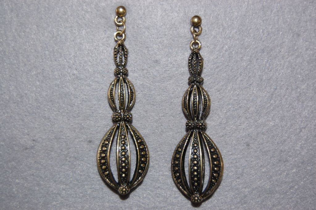 Pendientes Morgana oro viejo