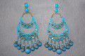 Earrings turquoise lucero