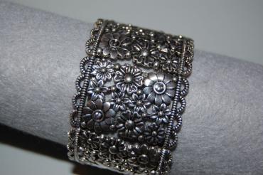 Pulsera Nuevo felíz plata vieja