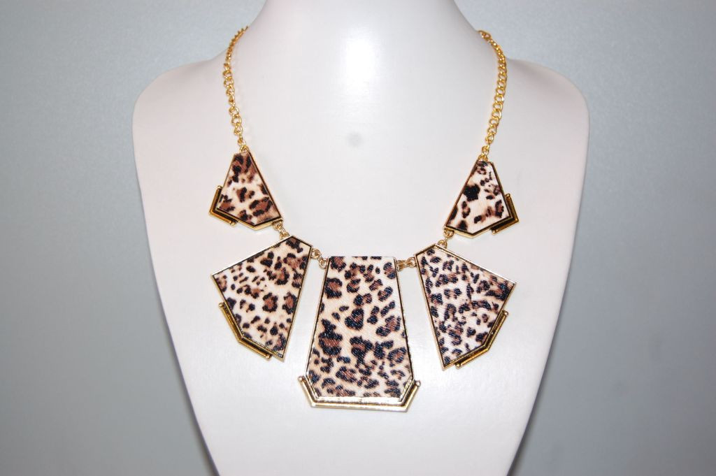 Animal print Leopard necklace