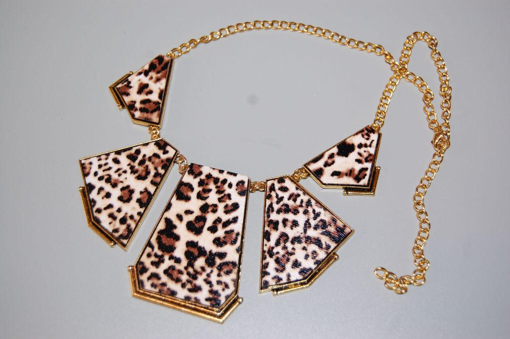 Animal print Leopard necklace