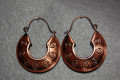 You rings engraved bronze