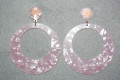 Earrings hoop rosa Sevilla