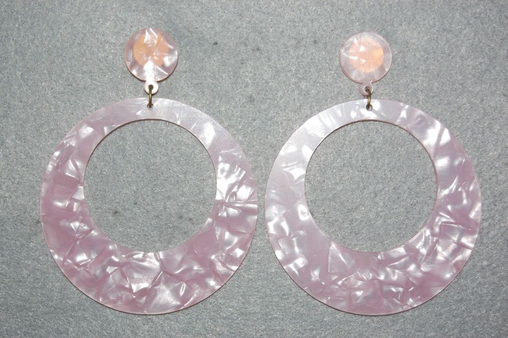 Earrings hoop rosa Sevilla