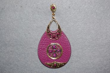Soledad purple earrings