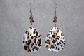 Earring Pearl Leopard