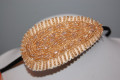 Headband Crystal gold leaf