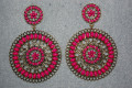 Pendientes Maruja fucsia