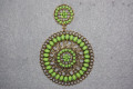 Earrings green Maruja pistachio