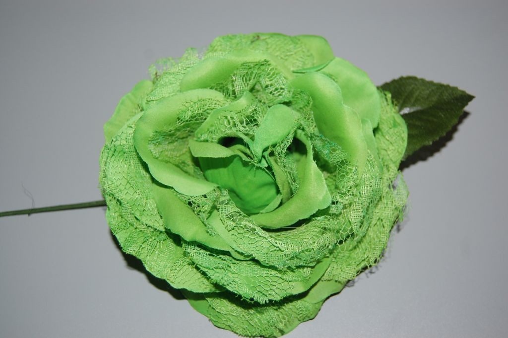 Flower fan green lemon