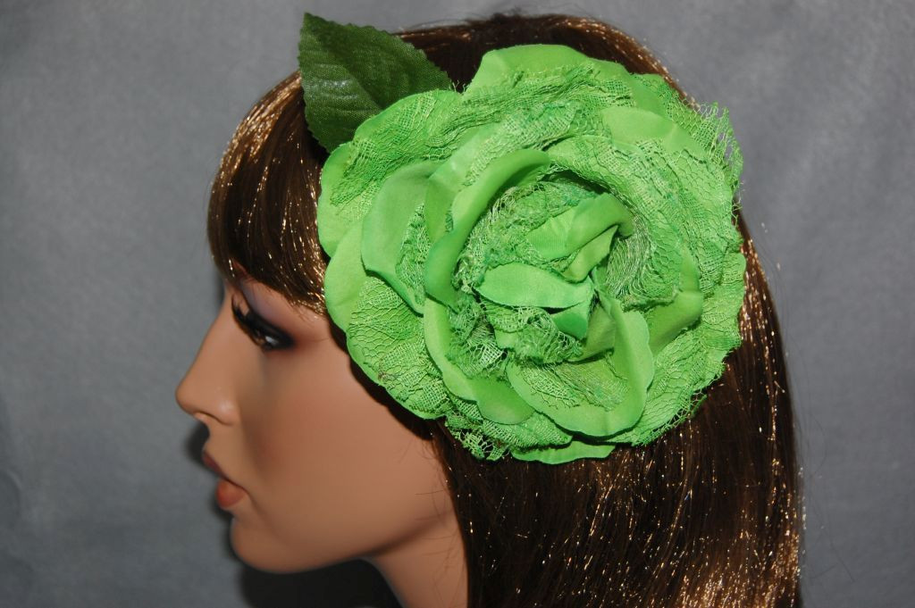 Flower fan green lemon