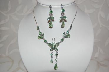 Conjunto verde mariposa