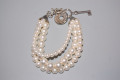 Bracelet Pearl and white keys